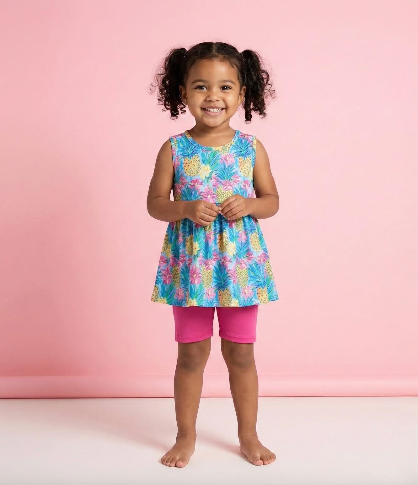 Preppy Pineapples Two Piece Set 4T