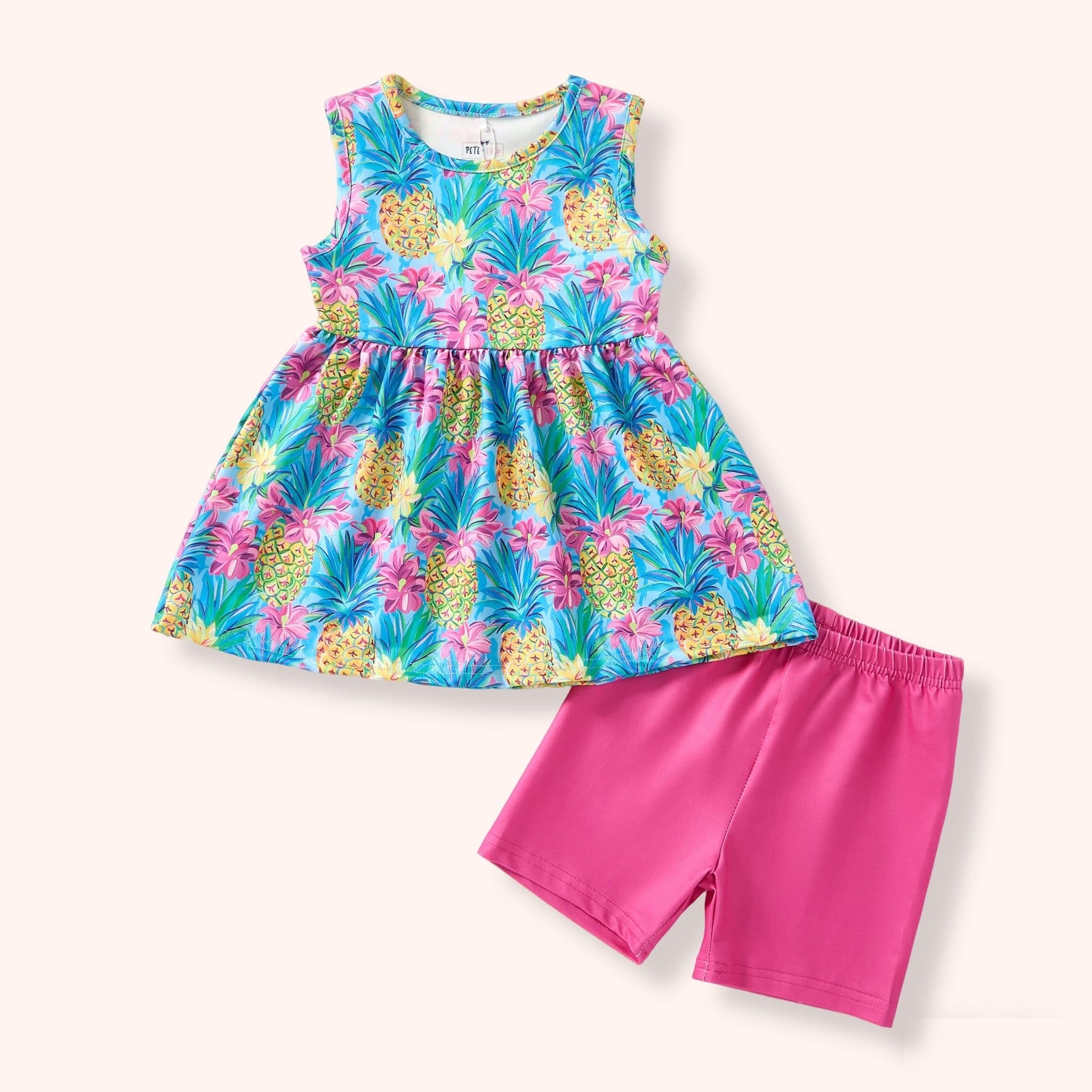 Preppy Pineapples Two Piece Set 4T