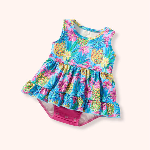 Preppy Pineapple Romper